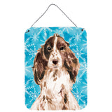 Caroline'S Treasures Brown Parti Winter Metal Print, 16 X 12, Multicolor