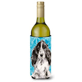 Caroline'S Treasures Black Parti Winter Decorative Bottle Hugger, 750Ml, Multicolor