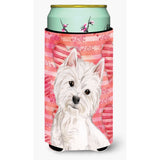 Caroline'S Treasures Westie Love Decorative Can Hugger, Tall, Multicolor