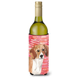 Caroline'S Treasures Beagle Love Decorative Bottle Hugger, 750Ml, Multicolor