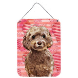 Caroline'S Treasures Brown Cockapoo Love Metal Print, 16 X 12, Multicolor