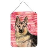 Caroline'S Treasures German Shepherd Love Metal Print, 16 X 12, Multicolor