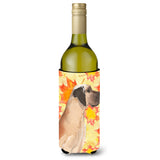 Caroline'S Treasures Fawn Natural Dane Fall Decorative Bottle Hugger, 750Ml, Multicolor