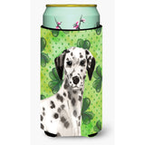 Caroline'S Treasures Dalmatian St. Patrick'S Decorative Can Hugger, Tall, Multicolor