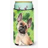 Caroline'S Treasures Fawn French Bulldog St. Patrick'S Decorative Can Hugger, Tall, Multicolor