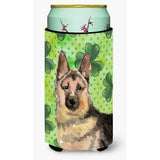 Caroline'S Treasures German Shepherd St. Patrick'S Decorative Can Hugger, Tall, Multicolor