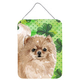 Caroline'S Treasures Pomeranian St. Patrick'S Metal Print, 16 X 12, Multicolor