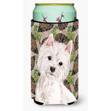 Caroline'S Treasures Westie Pine Cones Decorative Can Hugger, Tall, Multicolor