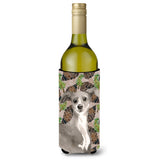 Caroline'S Treasures Italian Greyhound Pine Cones Decorative Bottle Hugger, 750Ml, Multicolor