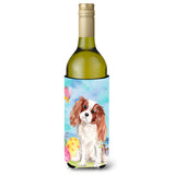 Caroline'S Treasures Blenheim Cavalier Spaniel Easter Decorative Bottle Hugger, 750Ml, Multicolor