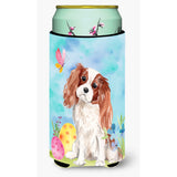 Caroline'S Treasures Blenheim Cavalier Spaniel Easter Decorative Can Hugger, Tall, Multicolor