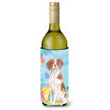 Caroline'S Treasures Brittany Spaniel Easter Decorative Bottle Hugger, 750Ml, Multicolor