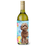 Caroline'S Treasures Brown Cockapoo Easter Decorative Bottle Hugger, 750Ml, Multicolor