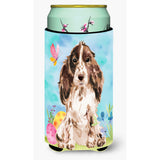 Caroline'S Treasures Brown Parti Easter Decorative Can Hugger, Tall, Multicolor