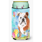 Caroline'S Treasures English Bulldog Easter Decorative Can Hugger, Tall, Multicolor