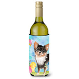 Caroline'S Treasures Long Haired Chihuahua Easter Decorative Bottle Hugger, 750Ml, Multicolor