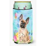 Caroline'S Treasures Fawn French Bulldog Easter Decorative Can Hugger, Tall, Multicolor