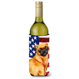 Caroline'S Treasures Small Brabant Griffon Patriotic Decorative Bottle Hugger, 750Ml, Multicolor