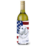 Caroline'S Treasures Maremma Sheepdog Patriotic Decorative Bottle Hugger, 750Ml, Multicolor