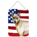 Caroline'S Treasures Thai Ridgeback Patriotic Metal Print, 16 X 12, Multicolor