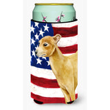 Caroline'S Treasures Italian Greyhound Patriotic Decorative Can Hugger, Tall Boy, Multicolor