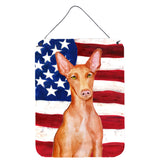 Caroline'S Treasures Pharaoh Hound Patriotic Metal Print, 16 X 12, Multicolor