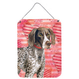 Caroline'S Treasures German Shorthaired Pointer Love Metal Print, 16 X 12, Multicolor