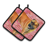 Caroline'S Treasures Boerboel Mastiff Decorated Pot Holder, 7.5H X 7.5W, Love Is A Dog