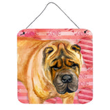 Caroline'S Treasures Shar Pei Metal Print, 6H X 6W, Love Is A Dog