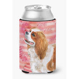 Caroline'S Treasures Cavalier Spaniel Love Decorative Can Hugger, Multicolor