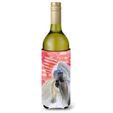 Caroline'S Treasures Shih Tzu Love Decorative Bottle Hugger, 750Ml, Multicolor