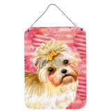 Caroline'S Treasures Morkie Love Metal Print, 16 X 12, Multicolor
