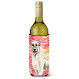 Caroline'S Treasures Irish Wolfhound Love Decorative Bottle Hugger, 750Ml, Multicolor