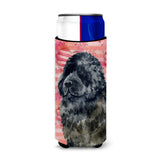 Caroline'S Treasures Newfoundland Love Decorative Can Hugger, Slim, Multicolor
