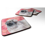 Caroline'S Treasures Moscow Watchdog Love Decorative Coasters, Multicolor