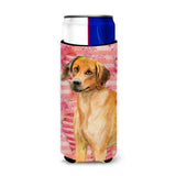 Caroline'S Treasures Rhodesian Ridgeback Love Decorative Can Hugger, Slim, Multicolor