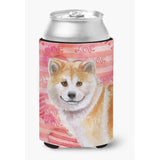Caroline'S Treasures Shiba Inu Love Decorative Can Hugger, Multicolor