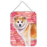 Caroline'S Treasures Shiba Inu Love Metal Print, 16 X 12, Multicolor