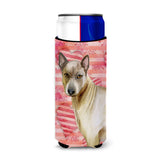 Caroline'S Treasures Thai Ridgeback Love Decorative Can Hugger, Slim, Multicolor