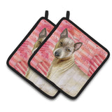 Caroline'S Treasures Thai Ridgeback Decorated Pot Holder, 7.5H X 7.5W, Love Is A Dog
