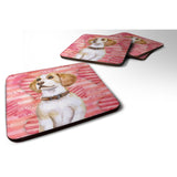 Caroline'S Treasures Beagle Love Decorative Coasters, Multicolor
