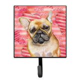 Caroline'S Treasures French Bulldog Love Wall Hook, Small, Multicolor
