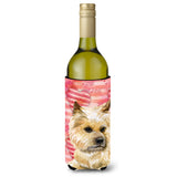 Caroline'S Treasures Cairn Terrier Love Decorative Bottle Hugger, 750Ml, Multicolor