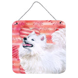 Caroline'S Treasures Samoyed Metal Print, 6H X 6W, Love Is A Dog