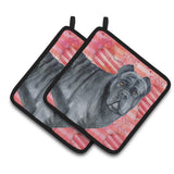 Caroline'S Treasures Cane Corso Decorated Pot Holder, 7.5H X 7.5W, Love Is A Dog