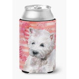 Caroline'S Treasures Westie Love Decorative Can Hugger, Multicolor