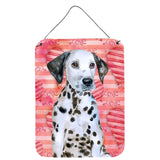 Caroline'S Treasures Dalmatian Puppy Love Metal Print, 16 X 12, Multicolor