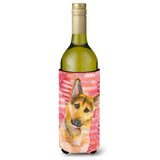 Caroline'S Treasures German Shepherd #2 Love Decorative Bottle Hugger, 750Ml, Multicolor