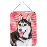 Caroline'S Treasures Siberian Husky #2 Love Metal Print, 16 X 12, Multicolor