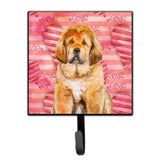 Caroline'S Treasures Tibetan Mastiff Love Wall Hook, Small, Multicolor